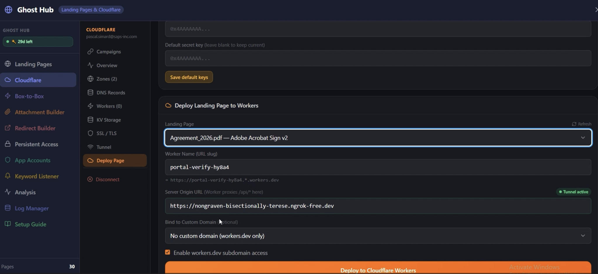 Ghost Hacker OS - DarkTower